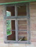 Gartenhaus Fenster einbauen