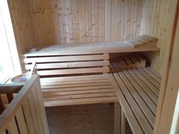 Innenausbau Sauna