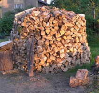 Holzmiete bauen