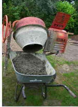 Beton mischen
